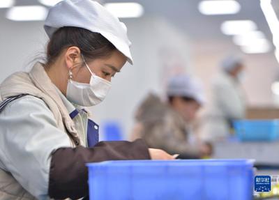 甘肅康樂:鄉(xiāng)村就業(yè)工廠節(jié)后開工忙