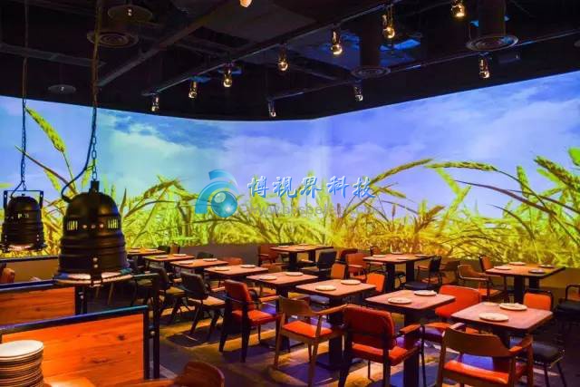 綠茶3D全息餐廳Playking，美圖看過來-博視界科技