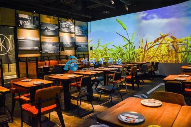 綠茶3D全息餐廳Playking，美圖看過來-博視界科技
