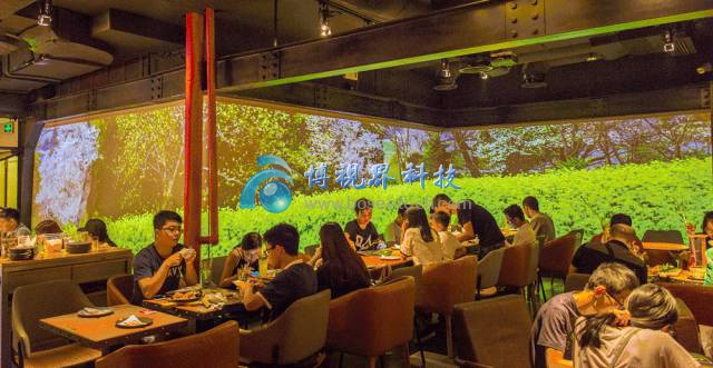 綠茶3D全息餐廳Playking，美圖看過來-博視界科技