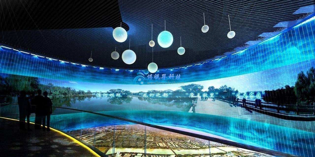 創意5D全息多媒體展廳設計案例欣賞-博視界科技